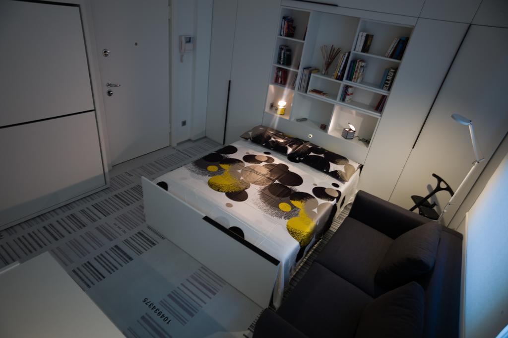 Stylish Mini In The Heart Of Milano Apartment Bilik gambar